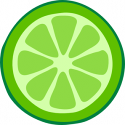 Lime Slices Clipart