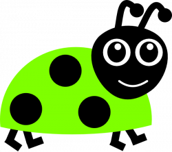 Lime Ladybug Clip Art at Clker.com - vector clip art online, royalty ...