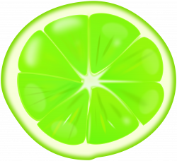 Clipart - Lime slice