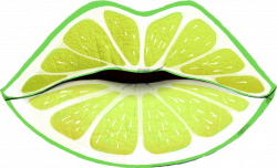 juicy lips lime freetoedit