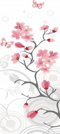 Cherry blossom Clip art - Japanese hand-painted cherry blossoms 1474 ...