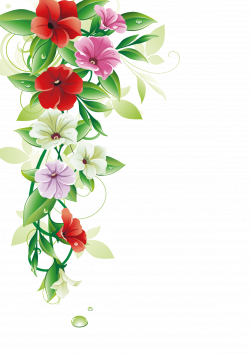 Flower Clip art - Flower Border 1166*1654 transprent Png Free ...