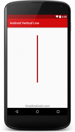 How to Create Vertical and Horizontal Lines in Android Using XML ...