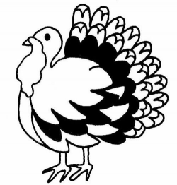 Thanksgiving Clipart Black and White Free | 20+ Best Happy ...
