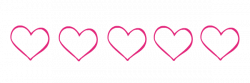 Line Of Hearts - Encode clipart to Base64
