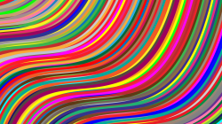 Clipart - Wavy Psychedelic Background 4