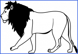 12 Ideas of Lion Clipart Black And White - About Lion Animal
