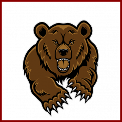 Stunning Grizzly Bear Mascot Clipart Panda Sam Image For Lion Eating ...
