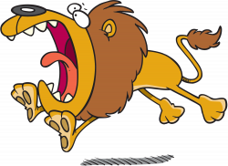 Lion Roaring Animation. Roaring Cartoon Roaring Cartoon Lion With ...