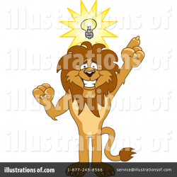 Lion School Mascot Clipart #1361736 - Illustration by Toons4Biz