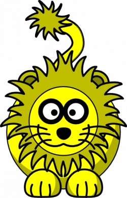 Yellow Lion Clip Art at Clker.com - vector clip art online ...