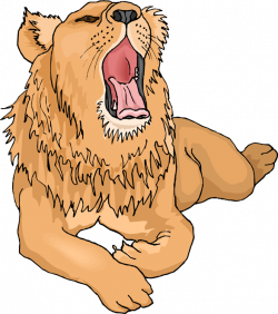 Lion clipart carnivore ~ Frames ~ Illustrations ~ HD images ~ Photo ...