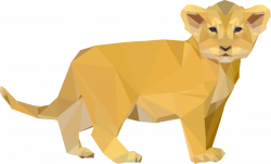 28+ Collection of Lion Cub Clipart | High quality, free cliparts ...
