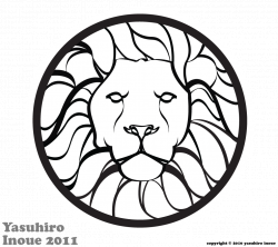 Lion Head Line Drawing at GetDrawings.com | Free for personal use ...