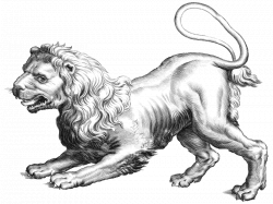 28+ Collection of Greek Lion Drawing | High quality, free cliparts ...