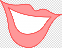 Mouth Lip , Pink cute lips transparent background PNG ...