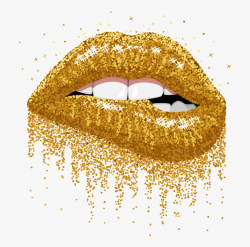 gold #lips #mouth #cool #popular #trending #best #glitter ...