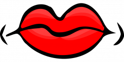 Image Of Red Lips#4958716 - Shop of Clipart Library