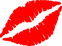Public Domain Clip Art Image | Red Lips | ID: 13920040818130 ...
