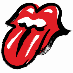 The Rolling Stones Brush Logo Lips Art | PAINTINGS | Pinterest ...