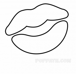 Free Lips Clipart Black And White, Download Free Clip Art ...