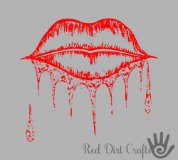 Lips Dripping SVG, Lips svg, Lips Svg, SVG, Glitter Lips, Lip Clipart,  Pretty Lips, Digital, Cricut,Cutter Machine, Cut,Stencil, SVG