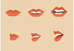 Lips Clipart Side View