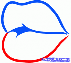 Cartoon Easy To Draw Lips - ClipArt Best | Holy . . . what ...