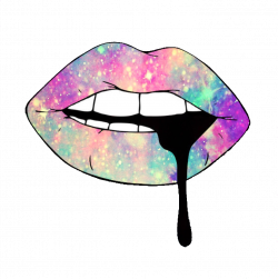 lips #colorful #neon #aesthetics #tumblr #png #glitter #sparkle ...