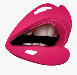 Woman Lips - Lips Talking Transparent #103865 - Free ...
