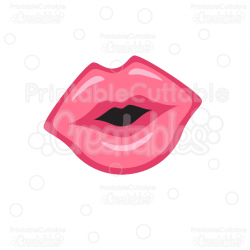 Kissing Lips SVG Cutting File & ClipartSVG Cutting File ...