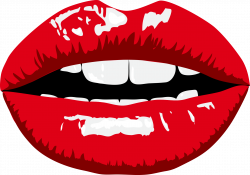 Sensual Female Lips Photo Prop | Free Printable Papercraft Templates