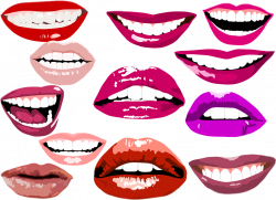 lips lipstick lip gloss pout - Sticker by jesjay