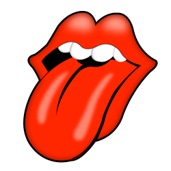 The Rolling Stones logo tshirt design from http://bit.ly/199i4Q1 add ...