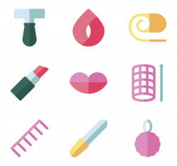 23 beauty cosmetic makeup icon packs - Vector icon packs - SVG, PSD ...