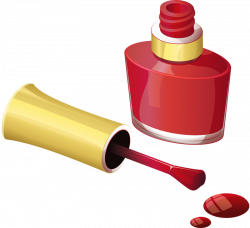 Nail polish Brush Clip art - Red nail polish 800*730 transprent Png ...