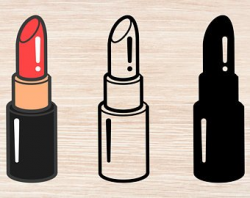 Lipstick svg | Etsy