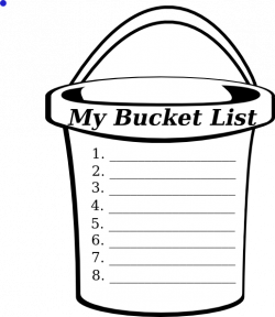 Bucket List Clip Art at Clker.com - vector clip art online, royalty ...
