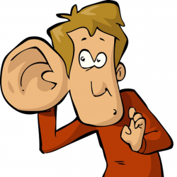 big ear clipart big ear clipart man with big ear listening clipart ...