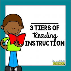 3 Tiers of Reading Instruction - Out of this World Literacy