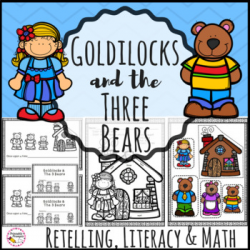 Goldilocks And The Three Bears Clipart Worksheets & Teaching ...