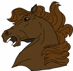 Angry Horse Clip Art at Clker.com - vector clip art online, royalty ...