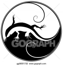 Vector Stock - Lizard. Clipart Illustration gg58001732 - GoGraph
