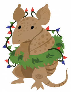 A Christmas Armadillo by dbkit on DeviantArt