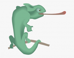 Lizard Tongue Clipart - Lizard Sticking Tongue Out Cartoon ...