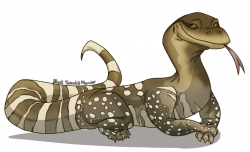 Black Throated Monitor named Spot by Charizardsparks on DeviantArt