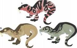 Monitor Lizard Point Adopts by MBPanther on DeviantArt