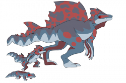 fire and water fakemon by Appletail on DeviantArt