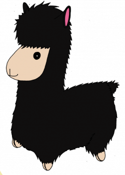 Black Llama Plush by Clarobell on DeviantArt