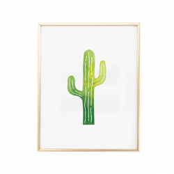 Ombré Cactus Print | Pinterest | Cactus print, Print print and Cacti